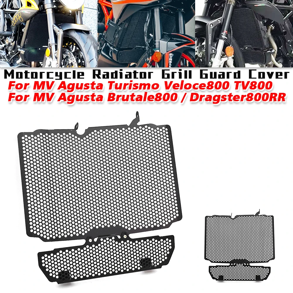 Motorcycle Radiator Grill Guard Cover For MV Agusta Turismo Veloce800 TV800 Radiator Grill Protection Cover Fit on Dragster800RR
Motorcycle Radiator Grill Guard Cover For MV Agusta Turismo Veloce800 TV800 Radiator Grill Protection Cover Fit on Dragster800RR