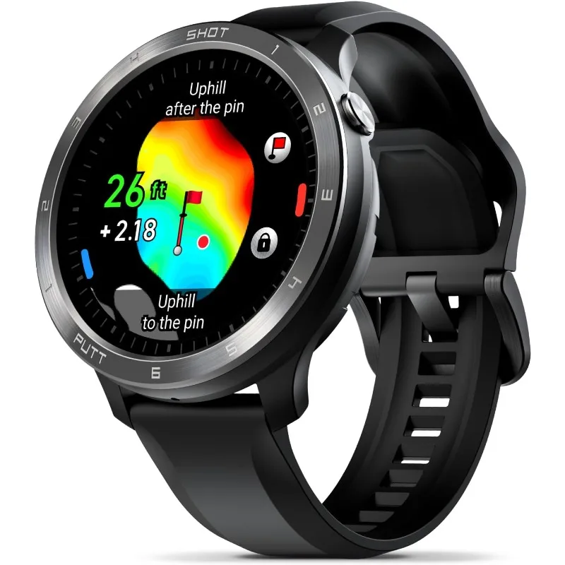 T11 PRO GPS-часы для гольфа с AMOLED-дисплеем, зеленое определение, без подписки, предварительно установленные курсы 40k+ с функцией Shot Tracki
T11 PRO GPS-часы для гольфа с AMOLED-дисплеем, зеленое определение, без подписки, предварительно установленные курсы 40k+ с функцией Shot Tracki