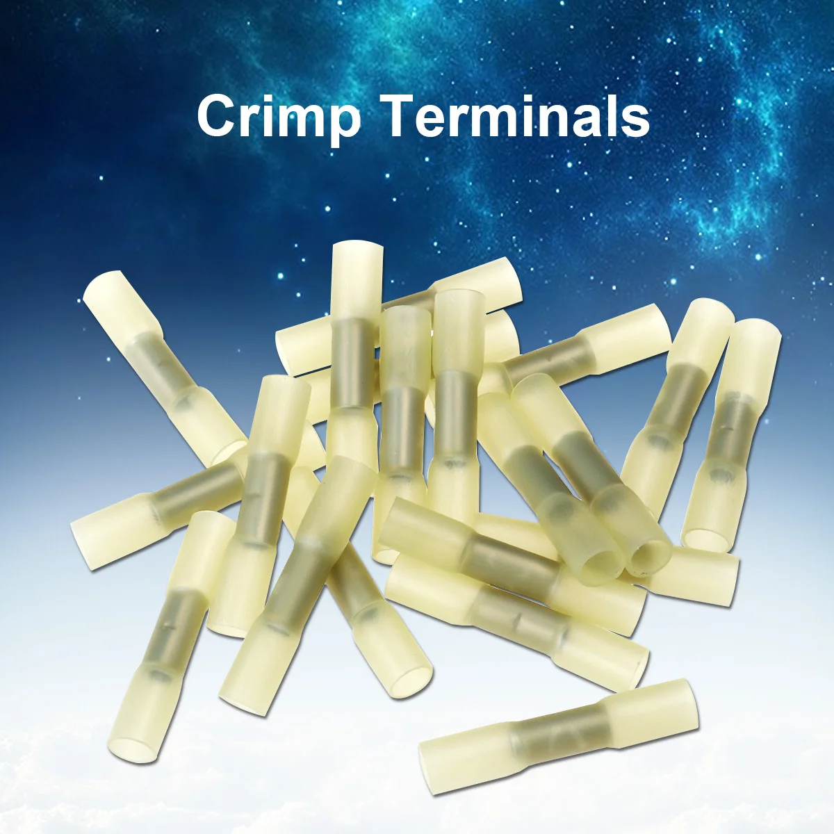 100pcs Heat Shrink Insulated Butt Connectors 0.5-1.0Mm 1.5-2.5Mm 4.0-6.0Mm Dual Wall Crimp Terminals For Wire Cable Repair 
100pcs Heat Shrink Insulated Butt Connectors 0.5-1.0Mm 1.5-2.5Mm 4.0-6.0Mm Dual Wall Crimp Terminals For Wire Cable Repair