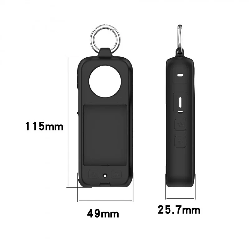 Accessories Protector Soft Cover Protection Case, For Insta360 X3 X4 X5, Soft Silicone Skin Cover
Accessories Protector Soft Cover Protection Case, For Insta360 X3 X4 X5, Soft Silicone Skin Cover