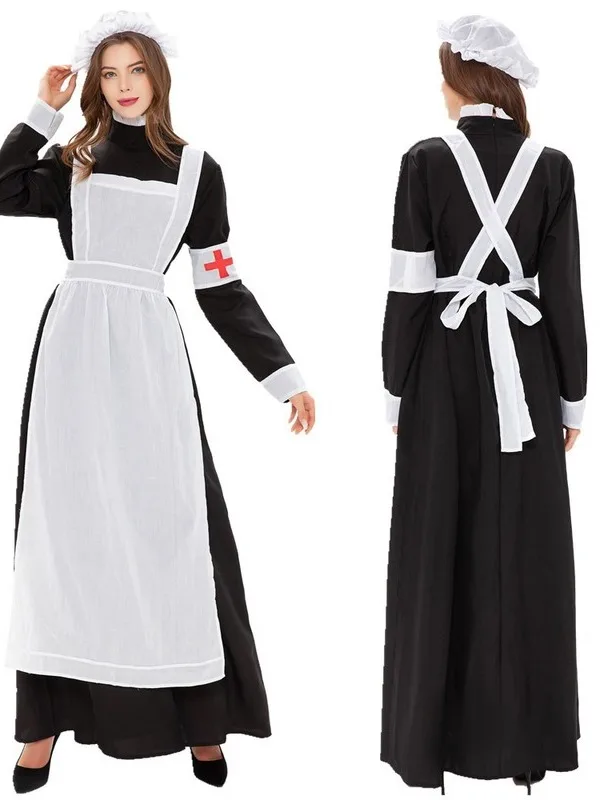 Halloween Maid Costume Roleplaying Service Women's Traditional Chinese Clothing Stage Performance Ethnic Wear Ladies' Fashion
Halloween Maid Costume Roleplaying Service Women's Traditional Chinese Clothing Stage Performance Ethnic Wear Ladies' Fashion