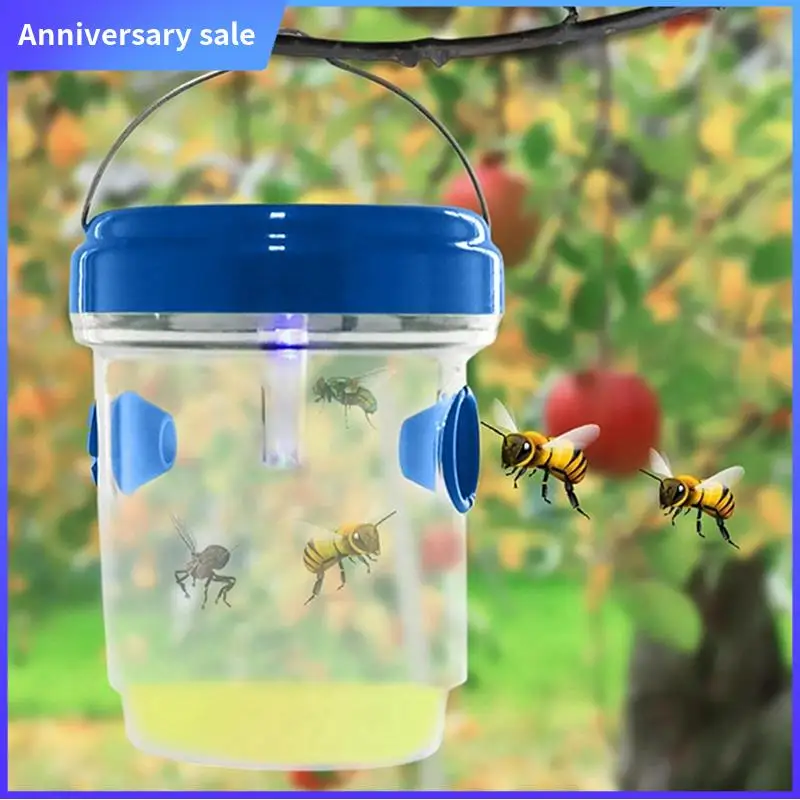 LUCK-Wasp-ловушка для улицы, подвесная ловушка для ос на солнечной энергии, водонепроницаемая уличная подвесная ловушка, нетоксичные ловушки для пчелиных шершень на открытом воздухе
LUCK-Wasp-ловушка для улицы, подвесная ловушка для ос на солнечной энергии, водонепроницаемая уличная подвесная ловушка, нетоксичные ловушки для пчелиных шершень на открытом воздухе