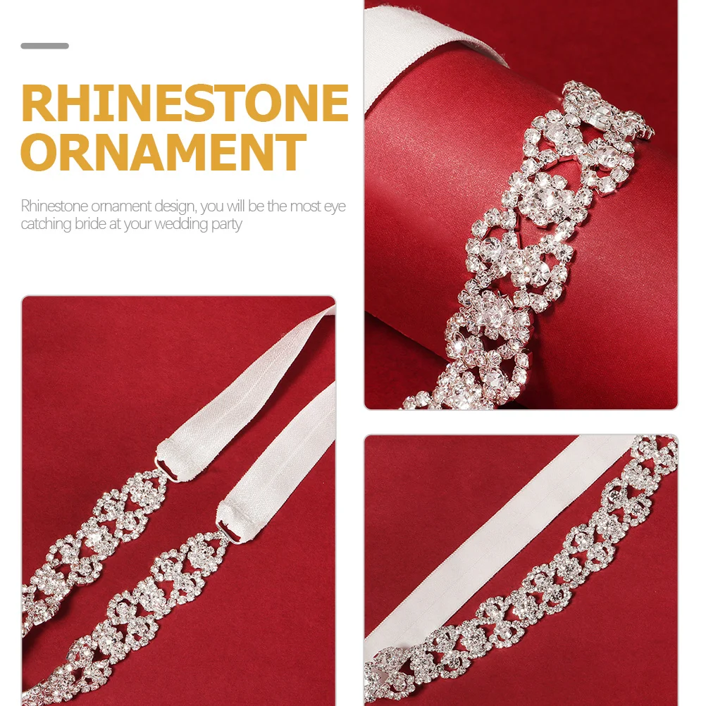 Bridal Rhinestone Leg Ring Elegant Hollow Garter for Wedding Ceremony Comfortable Thigh Decoration Bridal Garter
Bridal Rhinestone Leg Ring Elegant Hollow Garter for Wedding Ceremony Comfortable Thigh Decoration Bridal Garter