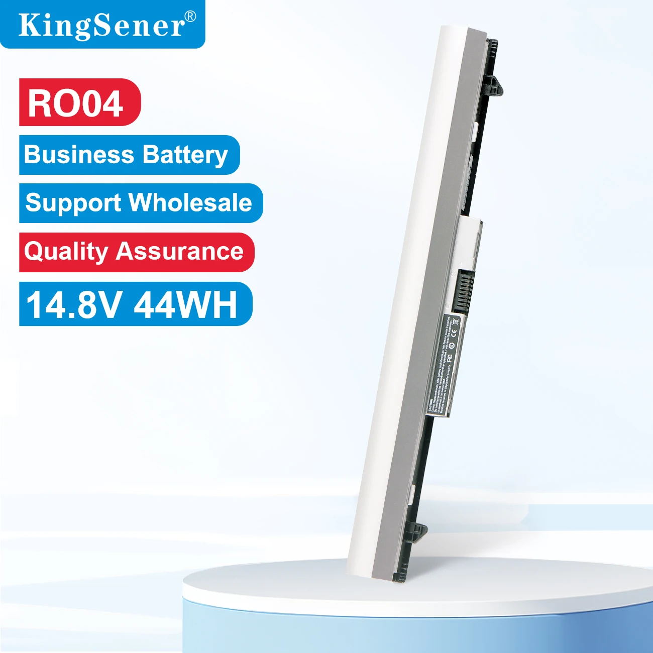 KingSener 44WH RO04 Battery for HP ProBook 400 440 G3 430 G3 RO04XL RO06 RO06XL HSTNN-PB6P HSTNN-LB7A/DB7A 805045-851 805292-001
KingSener 44WH RO04 Battery for HP ProBook 400 440 G3 430 G3 RO04XL RO06 RO06XL HSTNN-PB6P HSTNN-LB7A/DB7A 805045-851 805292-001