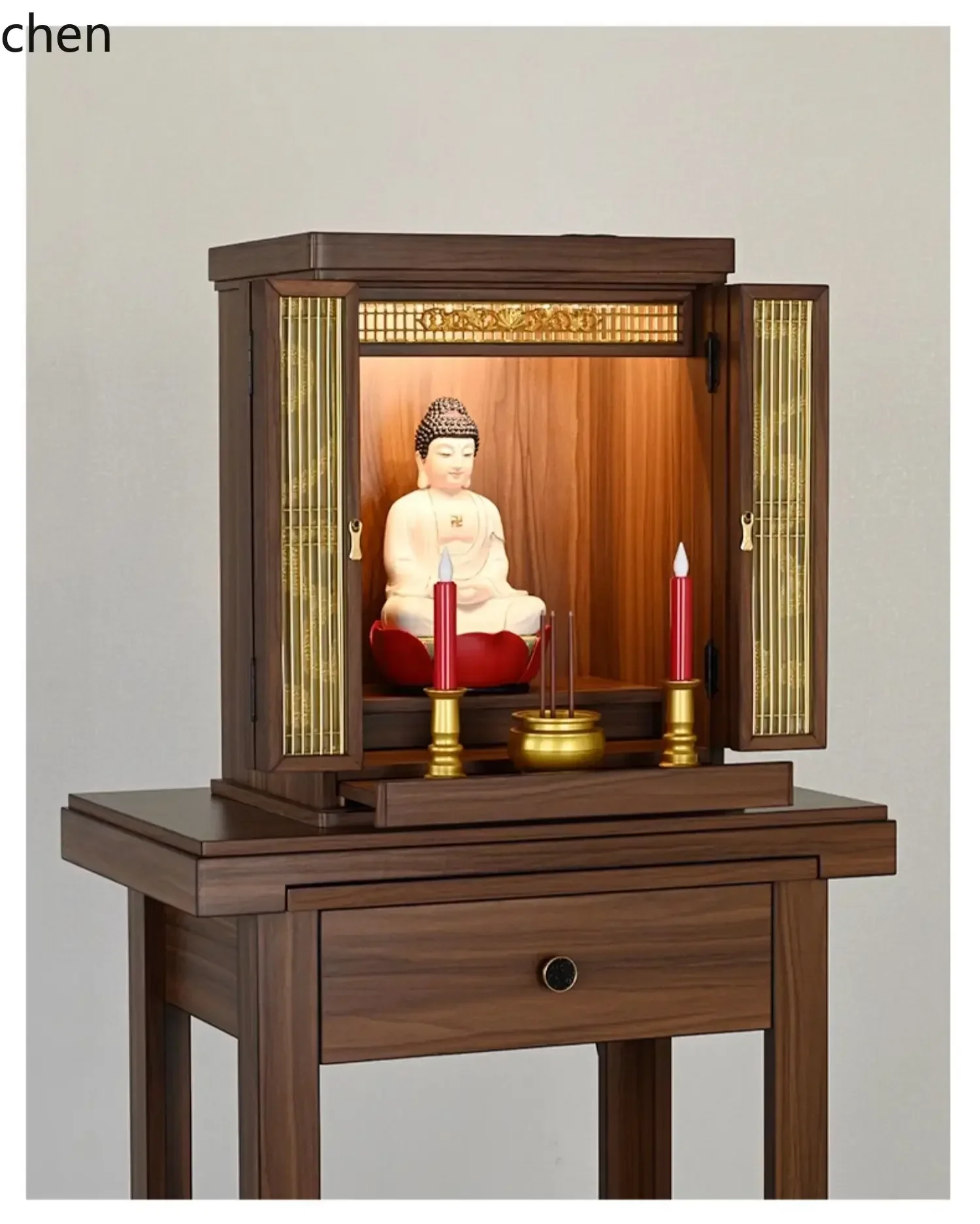 b11-7.1 Buddhist niche with door simple supply table Guanyin Shrine of Wealth Buddhist table wall-mounted cabinet
b11-7.1 Buddhist niche with door simple supply table Guanyin Shrine of Wealth Buddhist table wall-mounted cabinet
