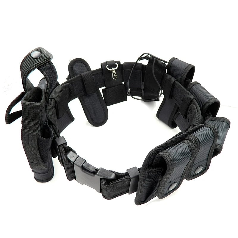 Multifunctional 10in1 Tactical Security Duty Belts Gun Holster Flashlight Pouch Sets Utility Kit Belt Duty Belt
Multifunctional 10in1 Tactical Security Duty Belts Gun Holster Flashlight Pouch Sets Utility Kit Belt Duty Belt