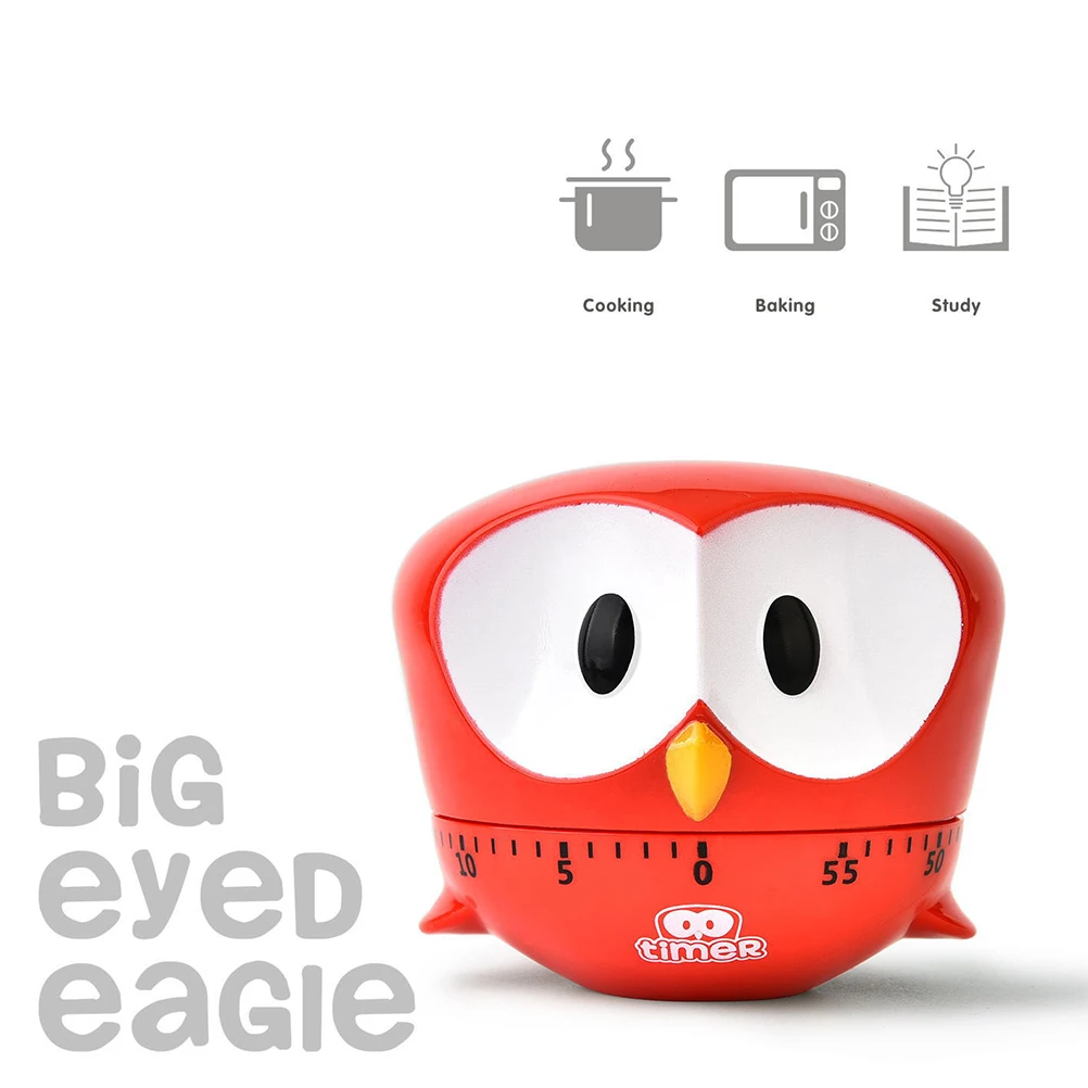 Cartoon Eagle Shaped Kitchen Reminder Cute Countdown Manual Baking Household Cooking Loud Alarm Functional Kitchen Tool Energy
Cartoon Eagle Shaped Kitchen Reminder Cute Countdown Manual Baking Household Cooking Loud Alarm Functional Kitchen Tool Energy