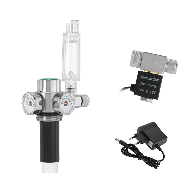 Регулятор CO2 для аквариума, электромагнитный клапан, система управления CO2, двойной манометр для аквариума, регулирующий давление, клапан из нержавеющей стали
Регулятор CO2 для аквариума, электромагнитный клапан, система управления CO2, двойной манометр для аквариума, регулирующий давление, клапан из нержавеющей стали