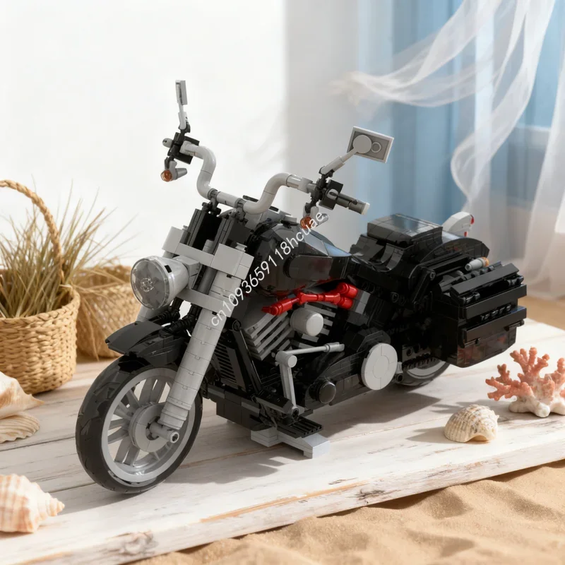 1146pcs MOC Harley Davidson Custom Creator Expert Model Building Blocks Architecture Toy Education Brick Festival Gift
1146pcs MOC Harley Davidson Custom Creator Expert Model Building Blocks Architecture Toy Education Brick Festival Gift