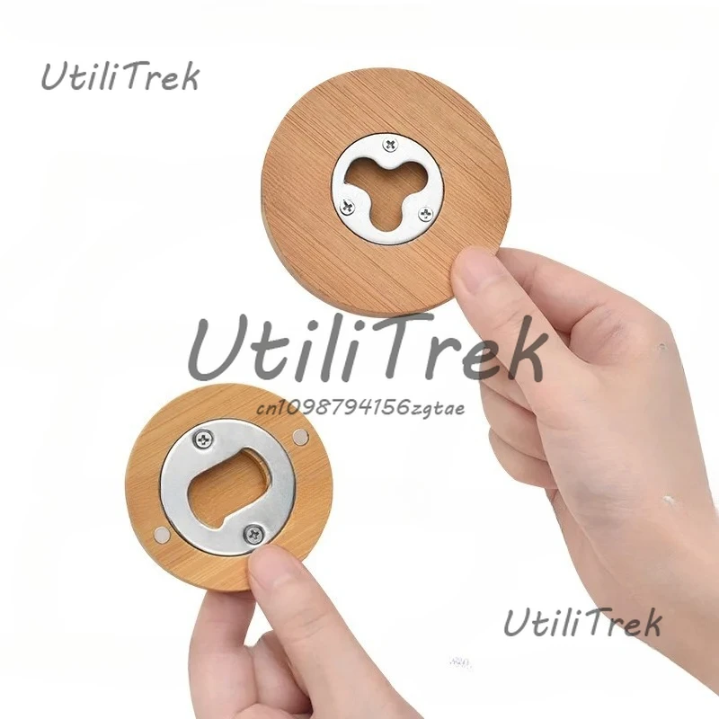 Portable Round Bottle Opener for Beer Soda Drink with Refrigerator Sticker
Portable Round Bottle Opener for Beer Soda Drink with Refrigerator Sticker