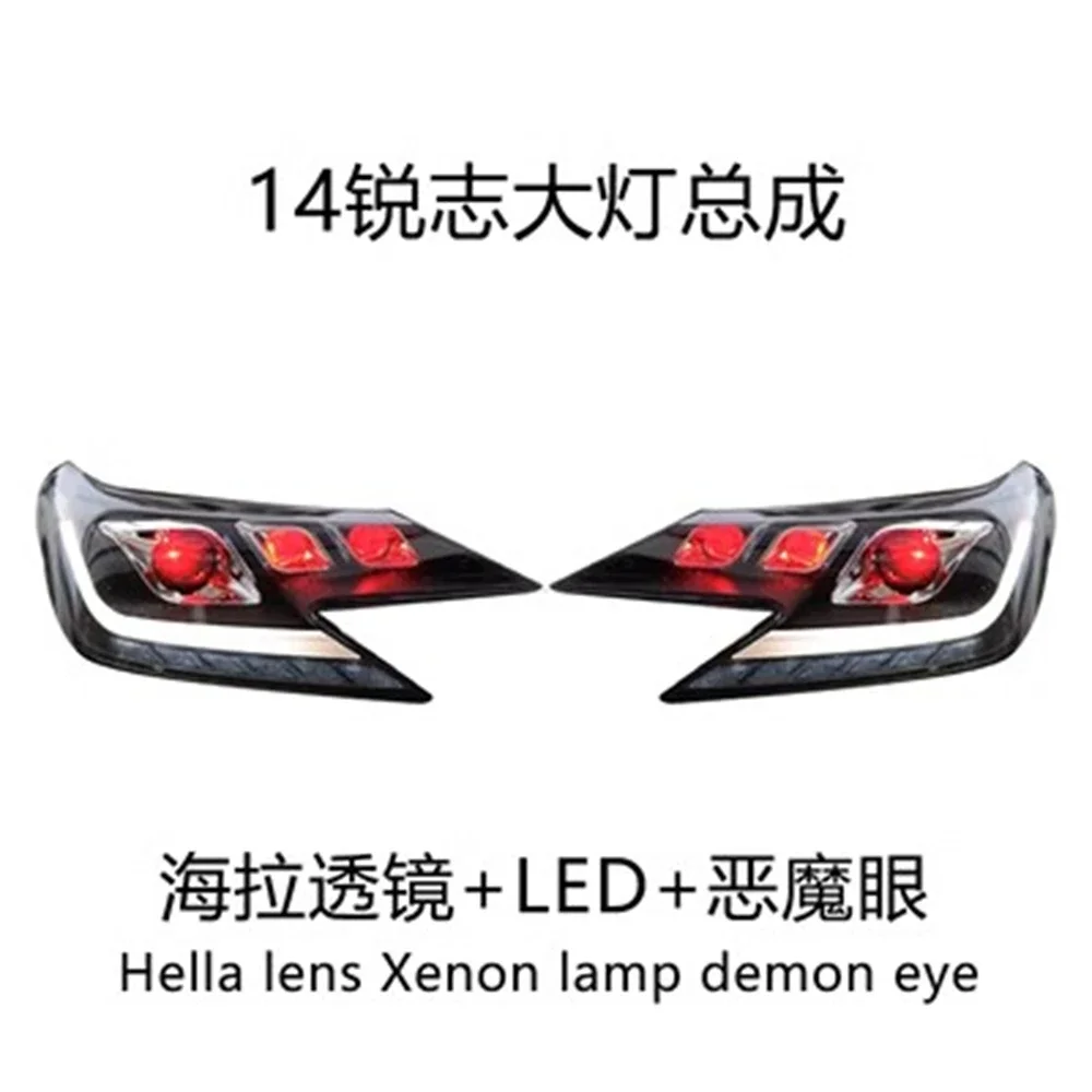 Car front lamp Headlight Assembly for 13-14 Toyota Reiz DRL daytime running Light turn signal 2pcs
Car front lamp Headlight Assembly for 13-14 Toyota Reiz DRL daytime running Light turn signal 2pcs
