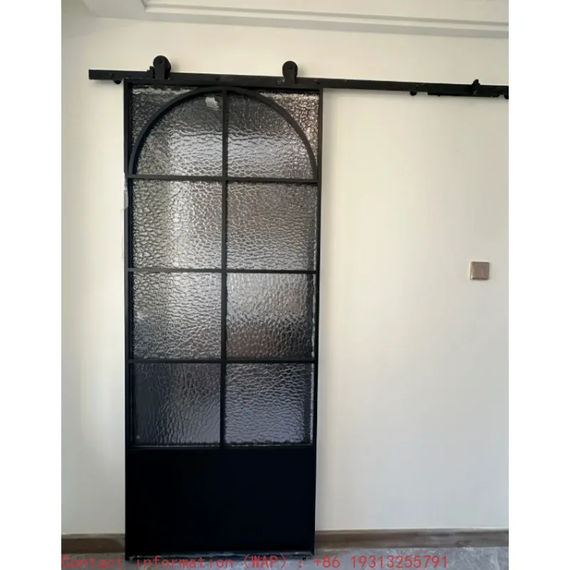 【From China】Matte Black Bedroom/Bathroom Barn Door Titanium-Magnesium Frame Tempered Glass Silent Track Factory Direct De
【From China】Matte Black Bedroom/Bathroom Barn Door Titanium-Magnesium Frame Tempered Glass Silent Track Factory Direct De