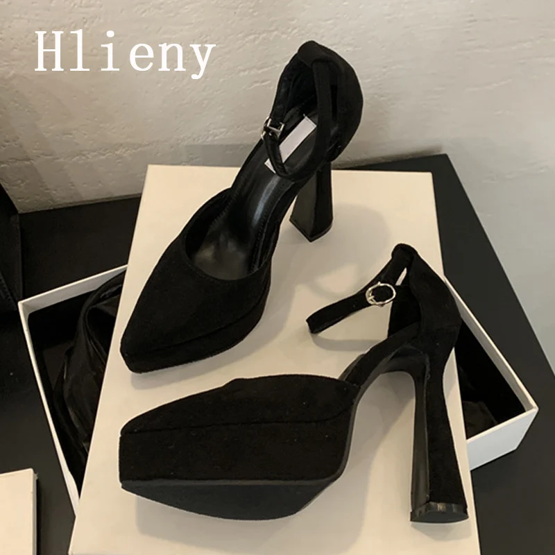 Hlieny 2025 Spring Women Pumps Fashion Design High Heels Platform Buckle Strap Sandals Pointed Toe Party Dress Shoes Lady
Hlieny 2025 Spring Women Pumps Fashion Design High Heels Platform Buckle Strap Sandals Pointed Toe Party Dress Shoes Lady