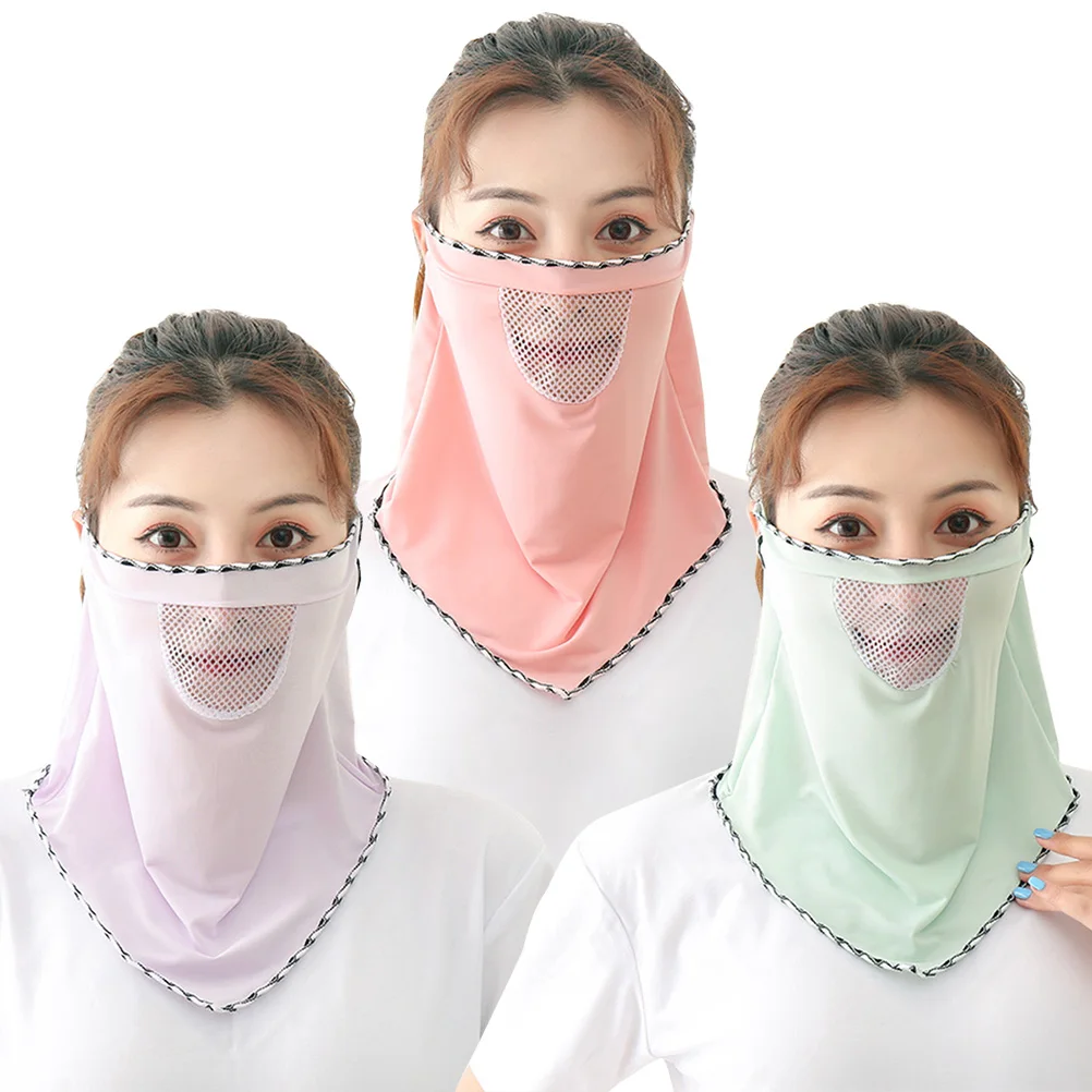 3 Pcs Sun Mask Women Scarf Face Cover Veil Anti UV Shield Breathable Neck Friendly Outdoor Fashion Bright Colors
3 Pcs Sun Mask Women Scarf Face Cover Veil Anti UV Shield Breathable Neck Friendly Outdoor Fashion Bright Colors