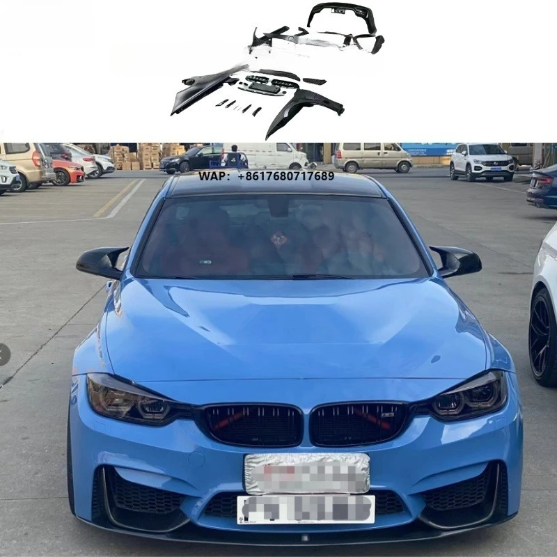 M3 Wide Body Kit for 3 Series F30 F35 2012-2019 New Front/ Rear Bumper Over Fender Side Skirt Grille
M3 Wide Body Kit for 3 Series F30 F35 2012-2019 New Front/ Rear Bumper Over Fender Side Skirt Grille