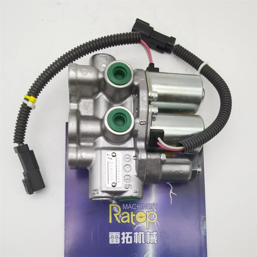 22F-60-31600 22F-60-21201 Solenoid Valve Assembly for PC40MR PC55MR PC56-7 Excavator Parts
22F-60-31600 22F-60-21201 Solenoid Valve Assembly for PC40MR PC55MR PC56-7 Excavator Parts