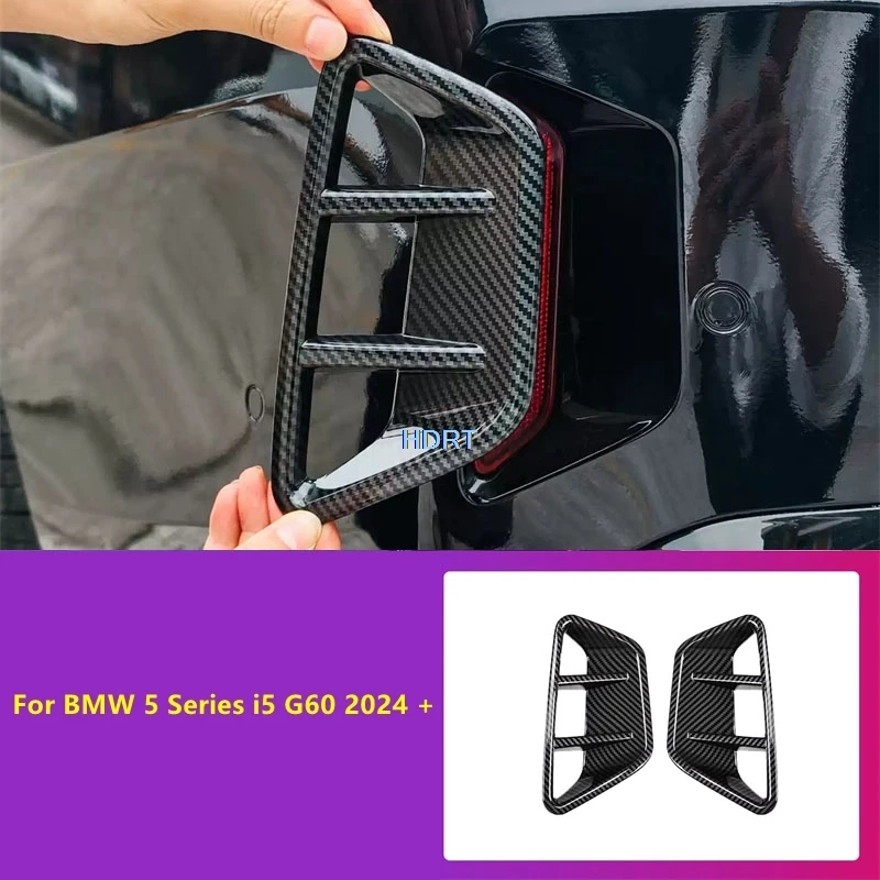 Car Style Rear Fog Lamp Frame Tail Light Cover Protector Decoration Accessories Exterior Sticker For BMW 5 Series i5 G60 2024 +
Car Style Rear Fog Lamp Frame Tail Light Cover Protector Decoration Accessories Exterior Sticker For BMW 5 Series i5 G60 2024 +