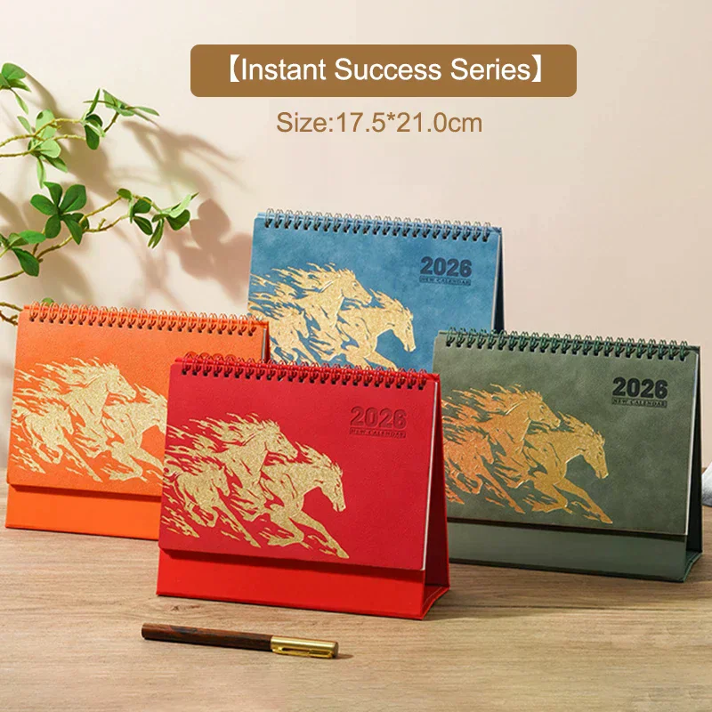 2026 Red Hollowed-Out Calendar Embossed Vintage Design Horse Year Table Calendar Chinese Style Souvenir Large-sized Calendar
2026 Red Hollowed-Out Calendar Embossed Vintage Design Horse Year Table Calendar Chinese Style Souvenir Large-sized Calendar