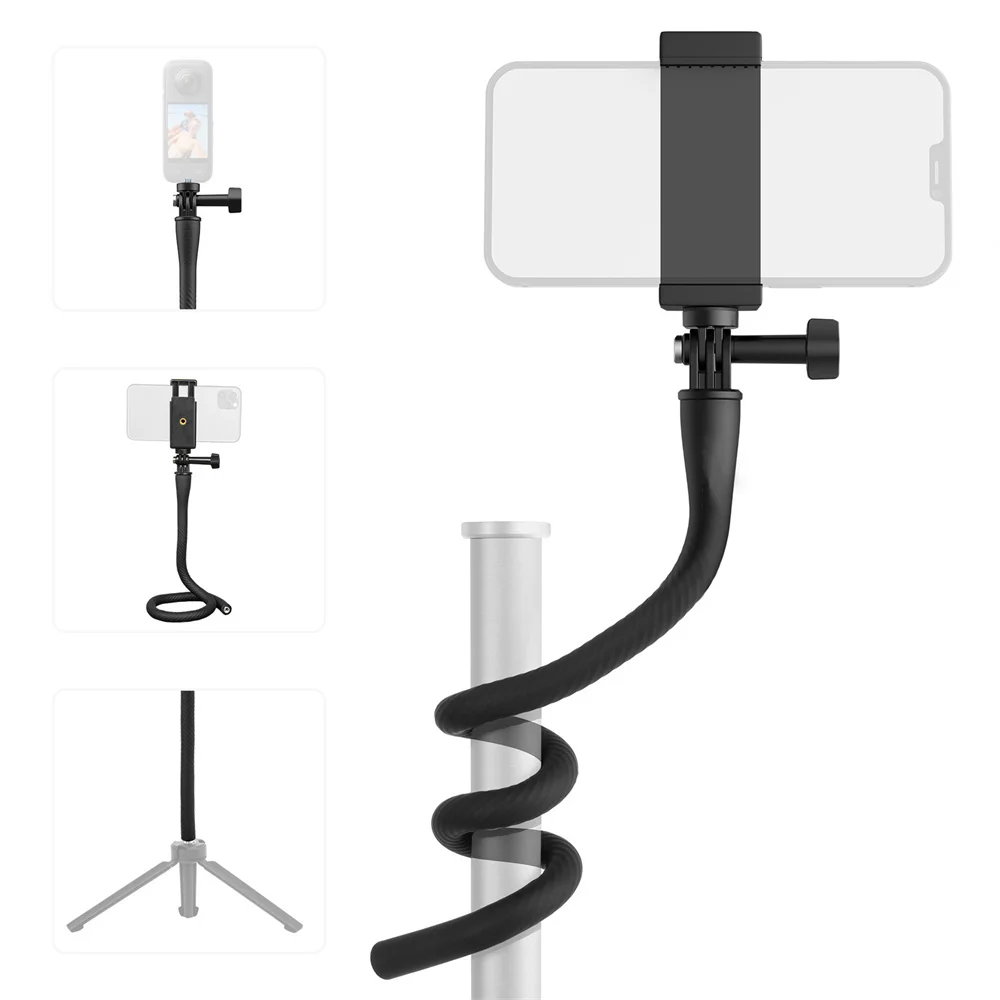 For Insta360 Flexible Mount Bracket Instead of Selfie Stick and Tripod For Insta360/DJI Action Camera Bracket Camera Accessories
For Insta360 Flexible Mount Bracket Instead of Selfie Stick and Tripod For Insta360/DJI Action Camera Bracket Camera Accessories