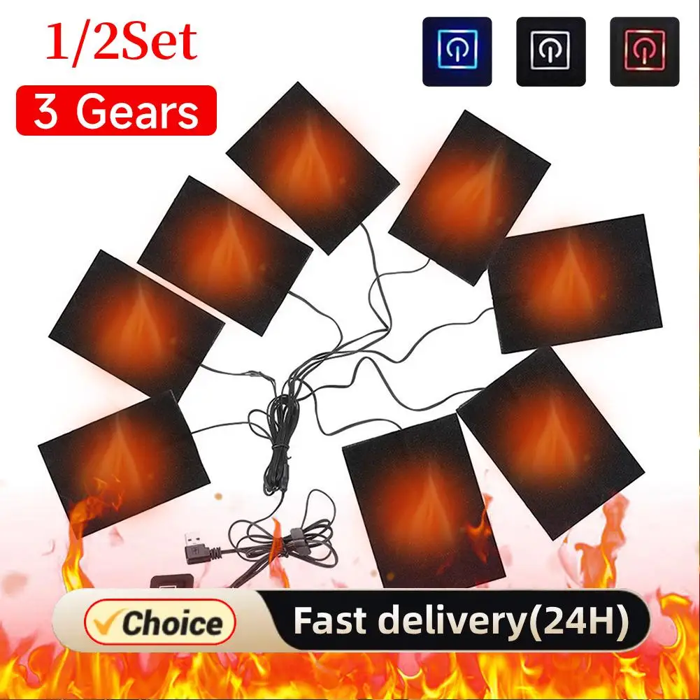 3-уровневый электрический тканевый обогреватель, водонепроницаемые USB-нагреватели, грелка для одежды, грелка для улицы, зимы, кемпинга, пешего туризма, катания на лыжах, велоспорта
3-уровневый электрический тканевый обогреватель, водонепроницаемые USB-нагреватели, грелка для одежды, грелка для улицы, зимы, кемпинга, пешего туризма, катания на лыжах, велоспорта