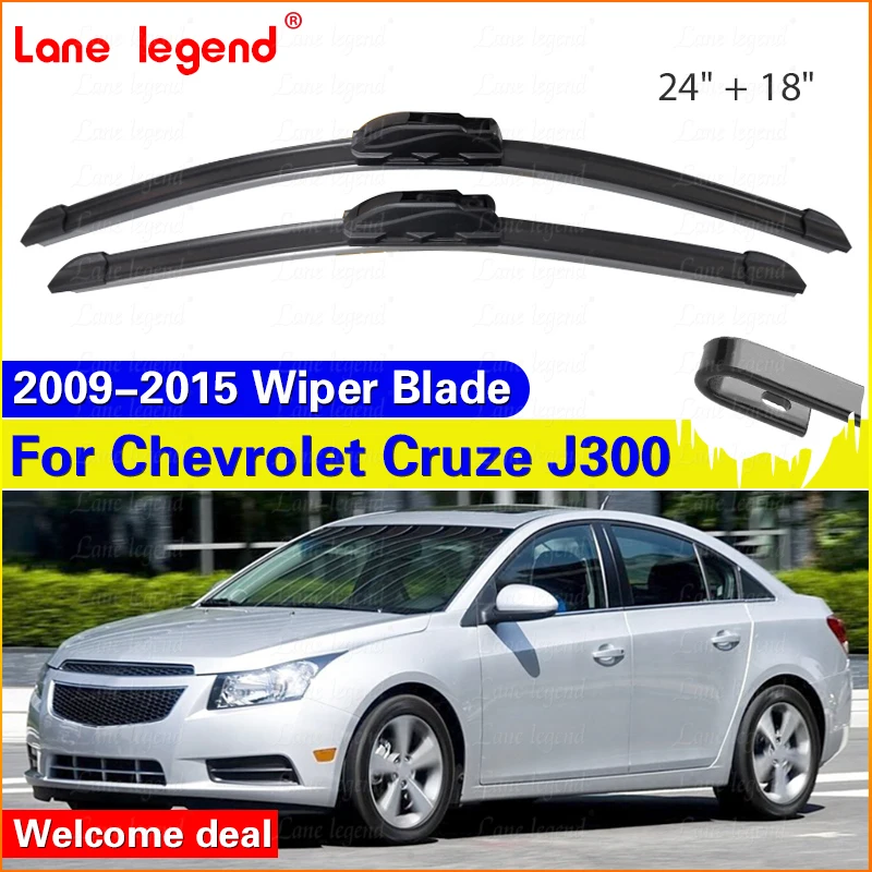 For Chevrolet Cruze J300 2009-2015 Car Windshield Wiper U-type Soft Rubber Frameless Bracketless Car Wipers Blades 24"+18"
For Chevrolet Cruze J300 2009-2015 Car Windshield Wiper U-type Soft Rubber Frameless Bracketless Car Wipers Blades 24"+18"
