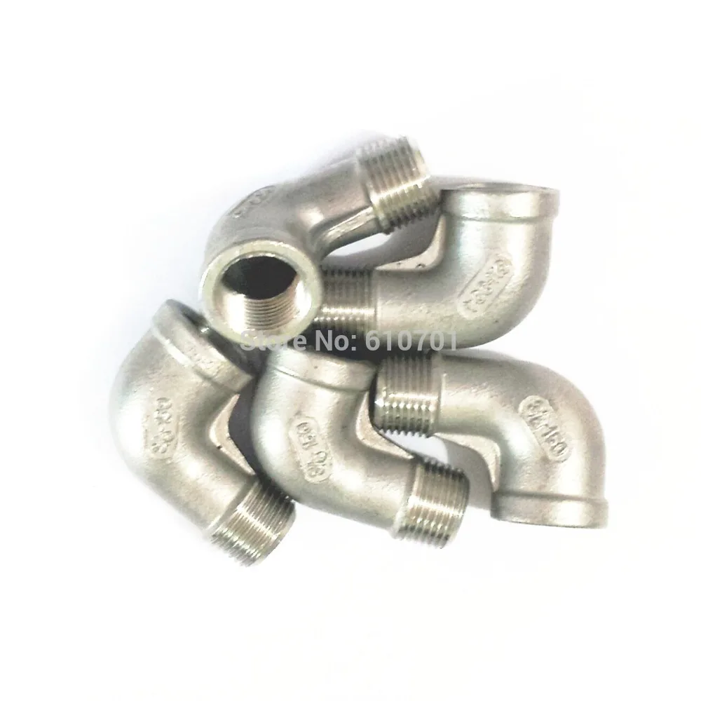 3/8"Female x 3/8"Male street Elbow Threaded Pipe Fitting Stainless Steel 304 BSP
3/8"Female x 3/8"Male street Elbow Threaded Pipe Fitting Stainless Steel 304 BSP