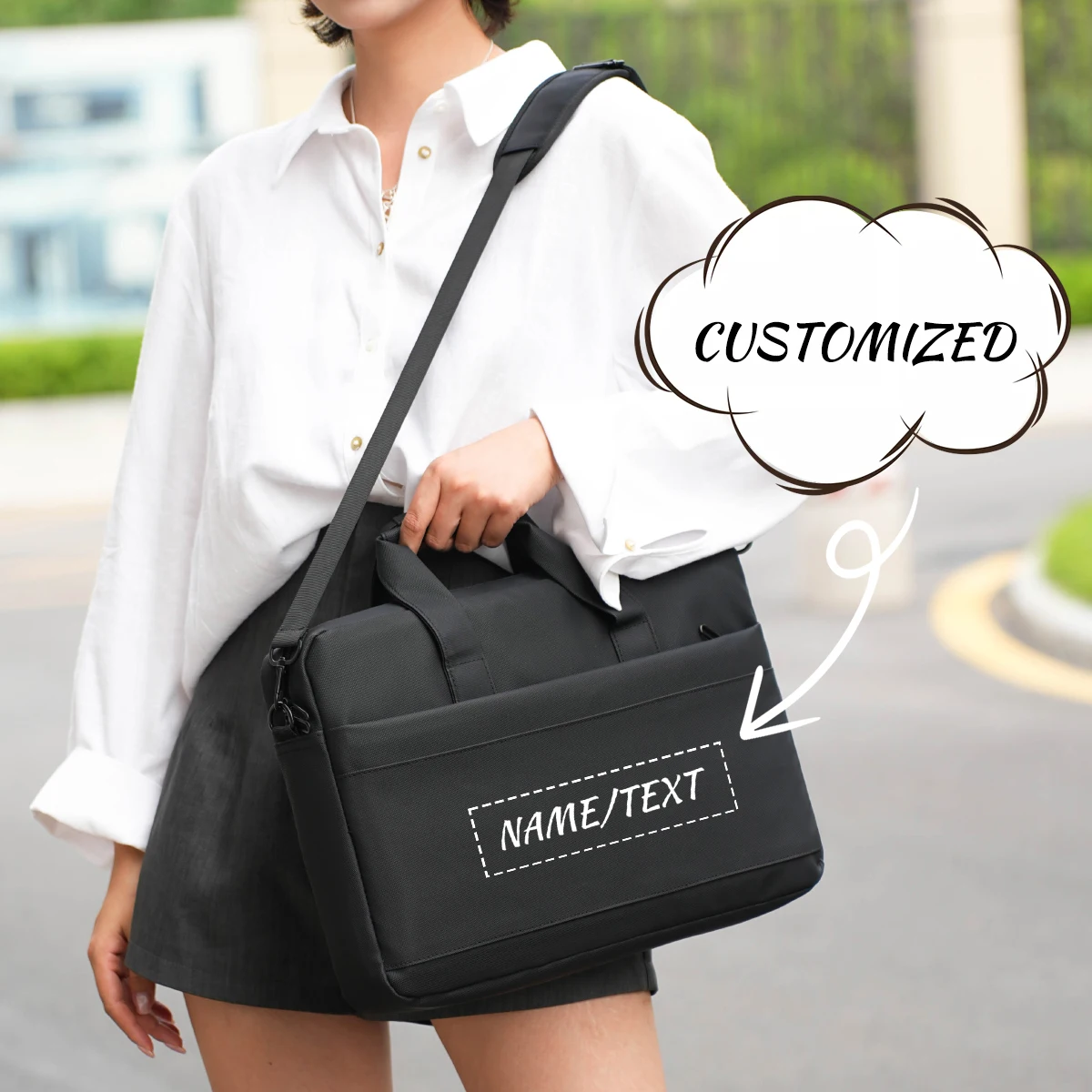 High-end logo custom laptop bag portable commuter suitable for Apple macbookair13 Lenovo Dell 15.6-inch male exclusive diy
High-end logo custom laptop bag portable commuter suitable for Apple macbookair13 Lenovo Dell 15.6-inch male exclusive diy