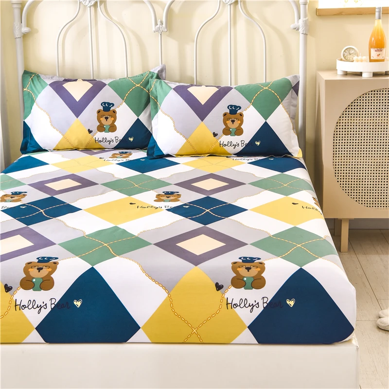 100% Cotton Printed Fitted Sheet With Elastic Elastic Belt, Large Fitted Sheet 180x200cm,Double King Mattress Without Pillowcase
100% Cotton Printed Fitted Sheet With Elastic Elastic Belt, Large Fitted Sheet 180x200cm,Double King Mattress Without Pillowcase
