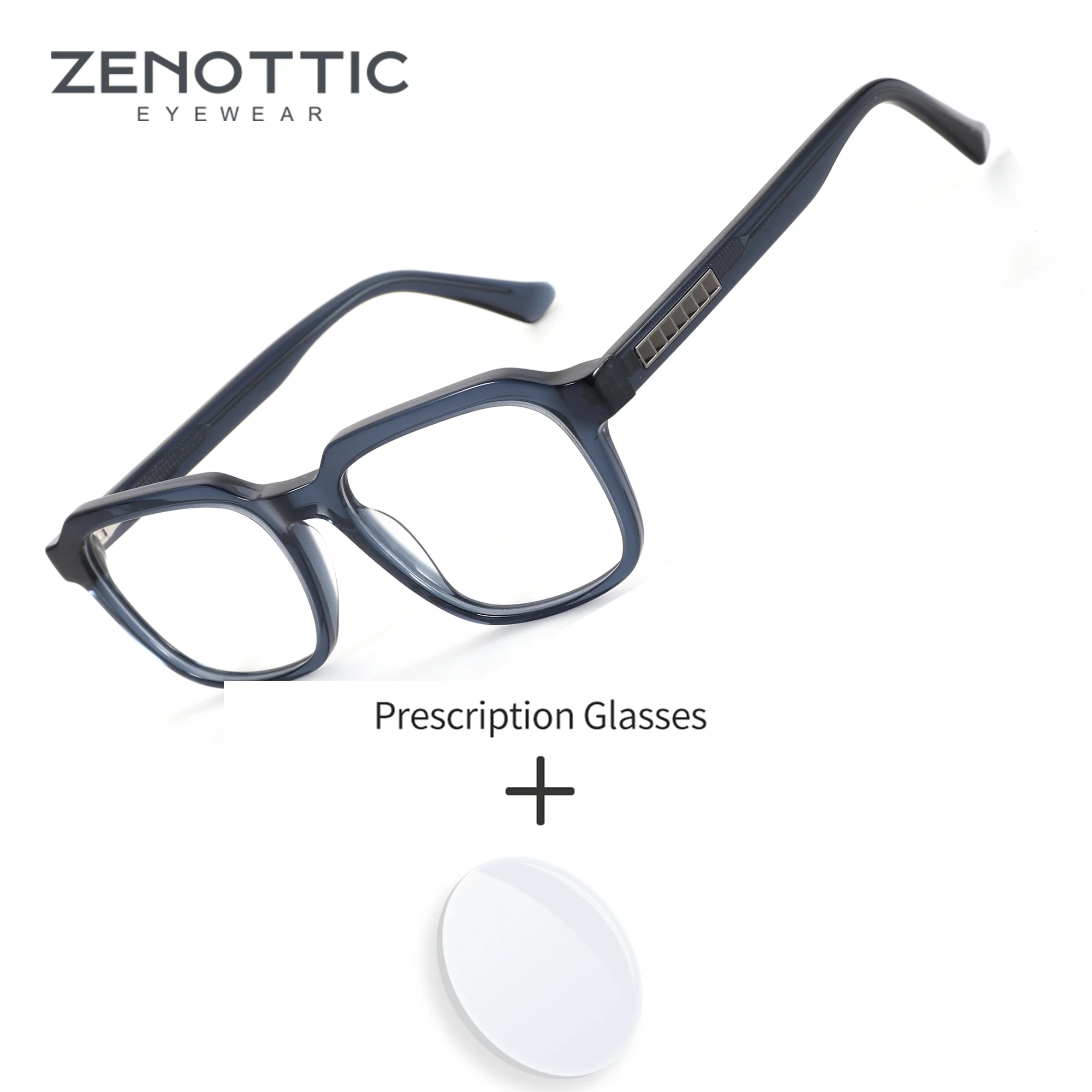 ZENOTTIC L Size Unisex Lightweight Everyday Casual Comfortable Square Acetate Anti Blue Light Optical Prescription Eyeglasses
ZENOTTIC L Size Unisex Lightweight Everyday Casual Comfortable Square Acetate Anti Blue Light Optical Prescription Eyeglasses
