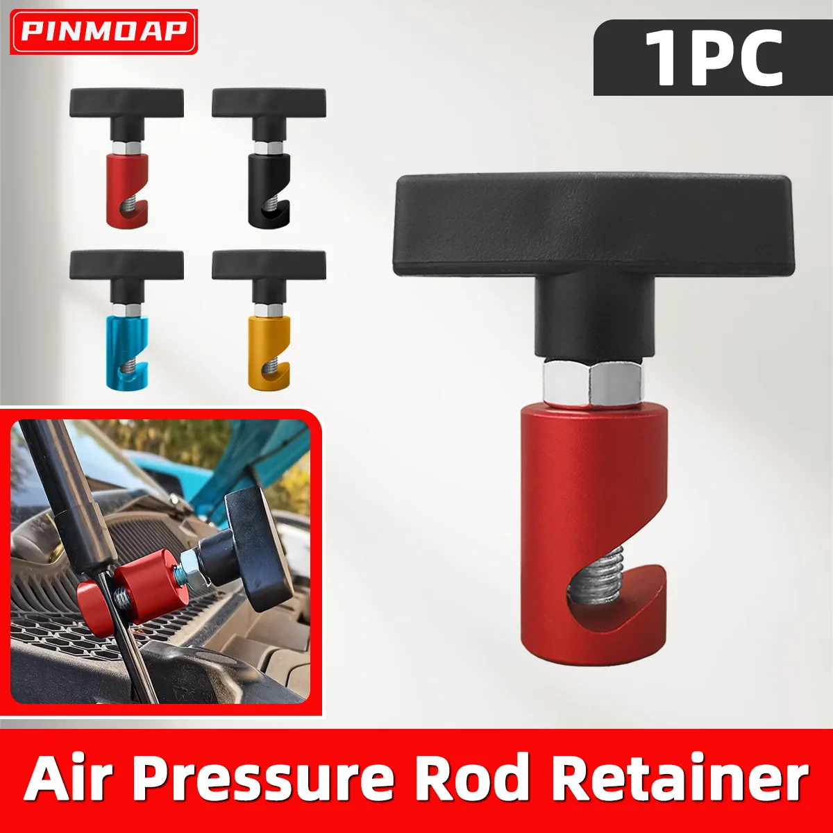 1pc Car Engine Hood Support Rod Fixing Clip Anti Slip Engine Hood Lifting Rod Anti Pinch Device With Multiple Color Options
1pc Car Engine Hood Support Rod Fixing Clip Anti Slip Engine Hood Lifting Rod Anti Pinch Device With Multiple Color Options