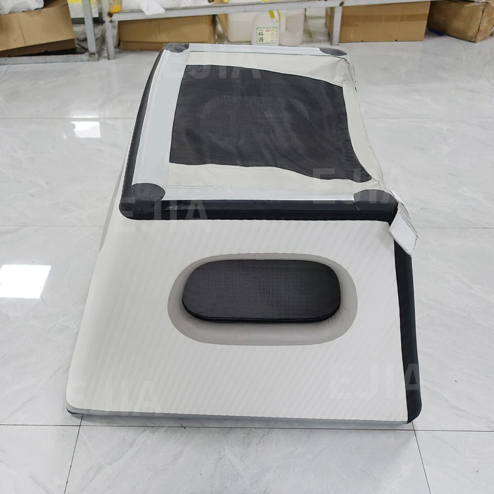 Inflatable Dog Kennel for Travel Collapsible Crate for Large Dogs with Hand Pump
Inflatable Dog Kennel for Travel Collapsible Crate for Large Dogs with Hand Pump