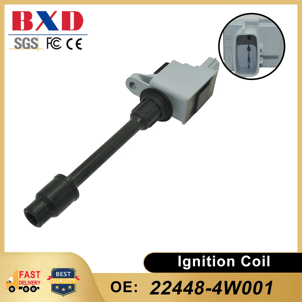 Катушка зажигания 22448-4W001 224484W001 для Nissan Pathfinder 2000-2002, Infiniti QX4 2000-2001
Катушка зажигания 22448-4W001 224484W001 для Nissan Pathfinder 2000-2002, Infiniti QX4 2000-2001