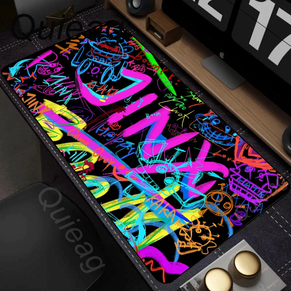 Black Jinx Large Mouse Pad Gamer Keyboard Mousepad Pc Computer Desk Mat Gaming Pad Mouse Mats League of Legends Non-slip Deskmat
Black Jinx Large Mouse Pad Gamer Keyboard Mousepad Pc Computer Desk Mat Gaming Pad Mouse Mats League of Legends Non-slip Deskmat