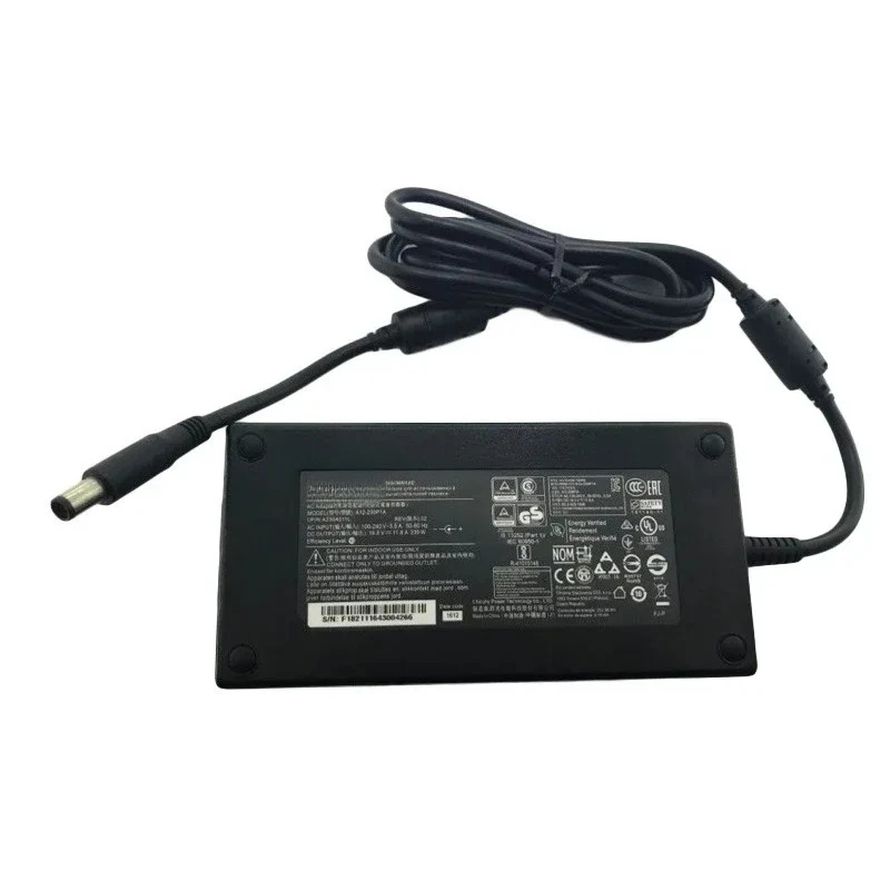 A12-230P1A Original For laptop power adapter 19.5V 11.8A 230W 5.5 * 2.5/7.4 * 5.0 interface
A12-230P1A Original For laptop power adapter 19.5V 11.8A 230W 5.5 * 2.5/7.4 * 5.0 interface