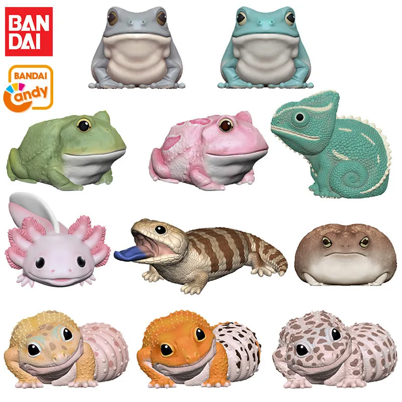 Bandai Palm Size Reptile Blind Box Figure Chameleon Leopard Gecko Blue Tongue Lizard Tree Frog Axolotl For Adult Collectors
Bandai Palm Size Reptile Blind Box Figure Chameleon Leopard Gecko Blue Tongue Lizard Tree Frog Axolotl For Adult Collectors