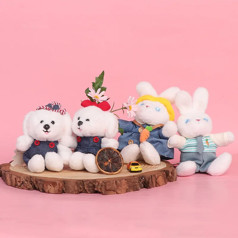 new Cute Delicate couple rabbit puppy dog pendant funny creative decorate soft lifelike animal fashione boutique doll sweet gift
new Cute Delicate couple rabbit puppy dog pendant funny creative decorate soft lifelike animal fashione boutique doll sweet gift