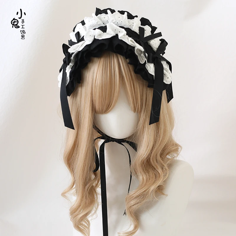 Lolita Hair Accessories Ruffled Sweet Bowknot Y2K Maid Headband Anime Cosplay Costume Headdress
Lolita Hair Accessories Ruffled Sweet Bowknot Y2K Maid Headband Anime Cosplay Costume Headdress