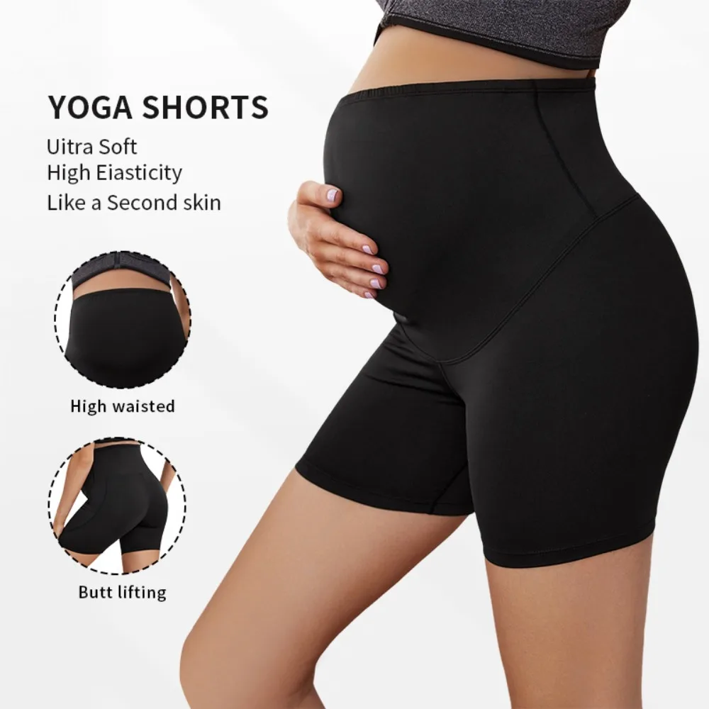 European and American Maternity Shorts High Waisted Sport Belly Support Butt Lifting Base Layer Short Yoga Pants Pregnancy Wear
European and American Maternity Shorts High Waisted Sport Belly Support Butt Lifting Base Layer Short Yoga Pants Pregnancy Wear