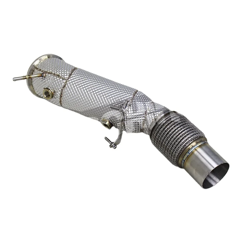 OBM Stainless Steel Free Flow Downpipe With OPF For BMW 320i G20 2.0T 2020-2024 Exhaust Downpipe Header Car Exhaust System
OBM Stainless Steel Free Flow Downpipe With OPF For BMW 320i G20 2.0T 2020-2024 Exhaust Downpipe Header Car Exhaust System