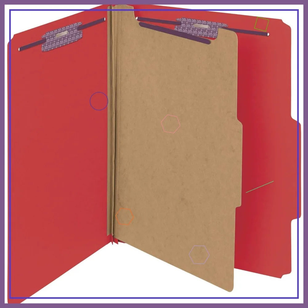 Папка для красных писем с застежками, 1 разделитель, расширение 2 дюйма, 10 в коробке
Папка для красных писем с застежками, 1 разделитель, расширение 2 дюйма, 10 в коробке