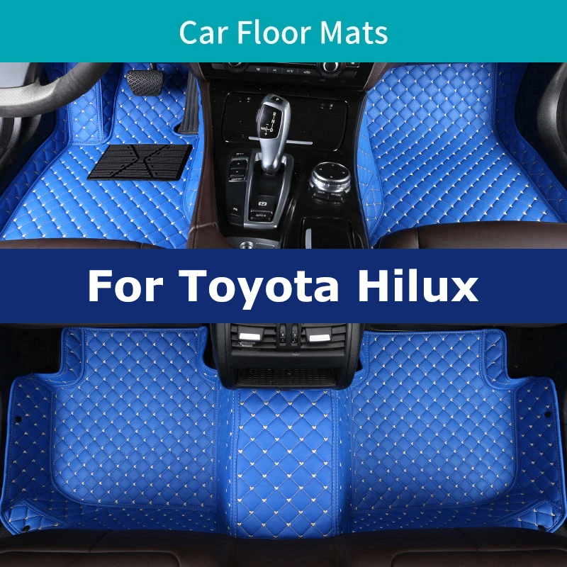 Автомобильные коврики на заказ для Toyota Hilux, автомобильные ковры, аксессуары для ног, коврики, ковры, коврики для автомобилей
Автомобильные коврики на заказ для Toyota Hilux, автомобильные ковры, аксессуары для ног, коврики, ковры, коврики для автомобилей