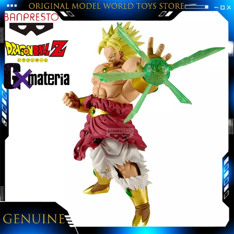 Original BANDAI Broly Figure Dragon Ball Z G×materia BANPRESTO Action Figure Anime Model Collectible Toys Gift
Original BANDAI Broly Figure Dragon Ball Z G×materia BANPRESTO Action Figure Anime Model Collectible Toys Gift
