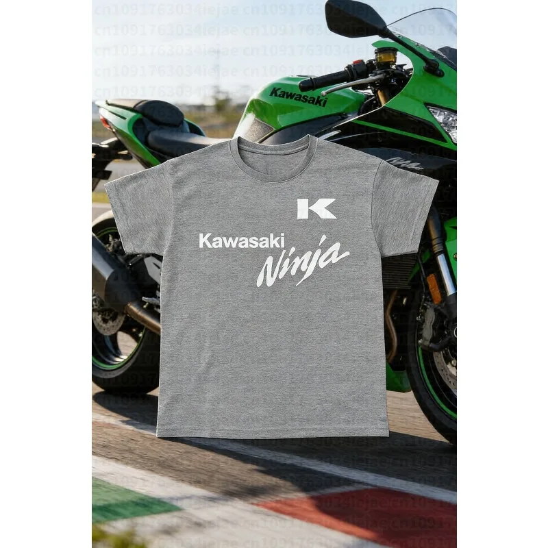 Летняя быстросохнущая дышащая футболка Kawasaki из 100% хлопка с принтом, тонкая, для мужчин и женщин, для мотоциклистов, комфортная
Летняя быстросохнущая дышащая футболка Kawasaki из 100% хлопка с принтом, тонкая, для мужчин и женщин, для мотоциклистов, комфортная