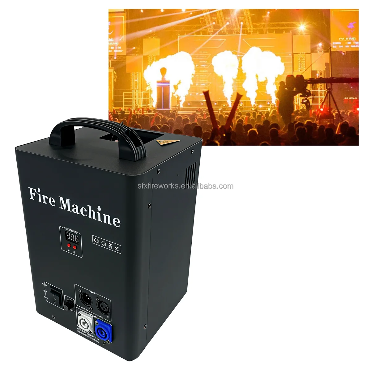 DMX 512 2 CH Flame Machine 150W Aluminum Fire Column Stage Effect Electric Power Source 110 220V
DMX 512 2 CH Flame Machine 150W Aluminum Fire Column Stage Effect Electric Power Source 110 220V