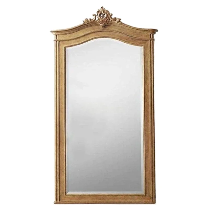 American solid wood carving flower dressing mirror furniture oak vintage clothing store fitting mirror
American solid wood carving flower dressing mirror furniture oak vintage clothing store fitting mirror