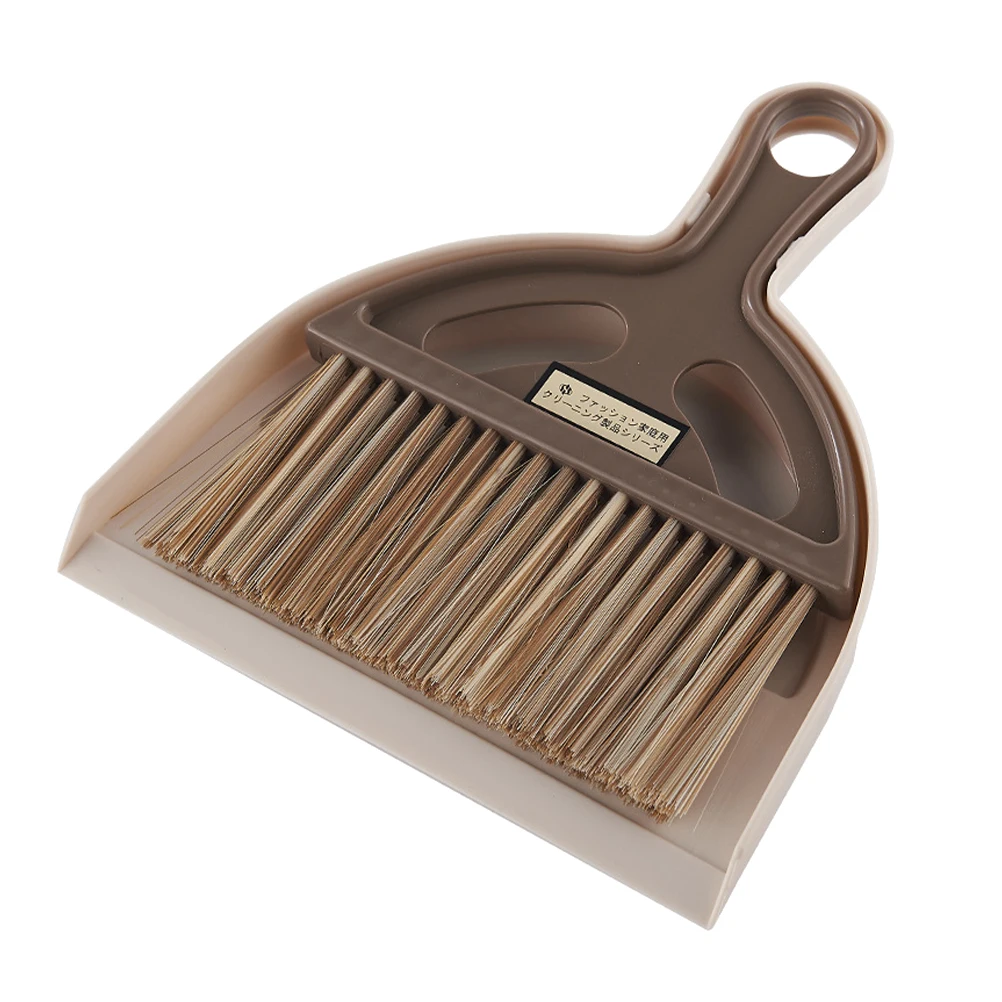 Mini Household Dustpan Brush Set Broom Dustpan Kit Home Desktop Cleaning Brush for Home Hotel Use (Brown)
Mini Household Dustpan Brush Set Broom Dustpan Kit Home Desktop Cleaning Brush for Home Hotel Use (Brown)