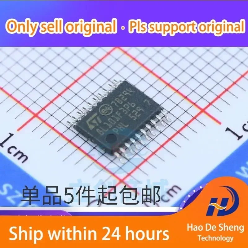 10 шт./лот STM8L101F3P6 TSSOP20 STMicroelectronics, новый, оригинальный, в наличии
10 шт./лот STM8L101F3P6 TSSOP20 STMicroelectronics, новый, оригинальный, в наличии