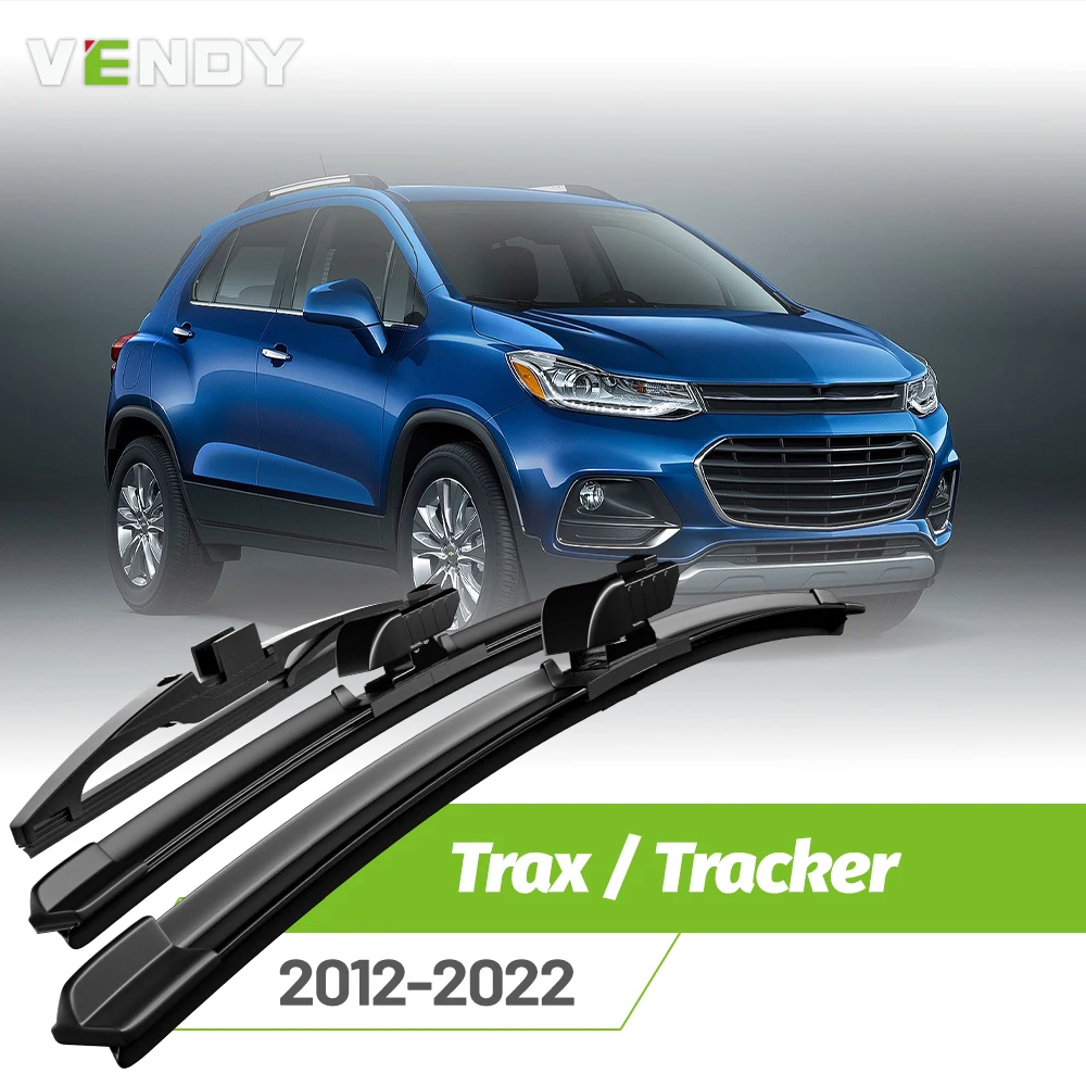 Front & Rear Wiper Blades Set For Chevrolet Trax / Tracker 2012-2022 Windshield Windscreen Window Rain Brushes 26"+14"10"
Front & Rear Wiper Blades Set For Chevrolet Trax / Tracker 2012-2022 Windshield Windscreen Window Rain Brushes 26"+14"10"
