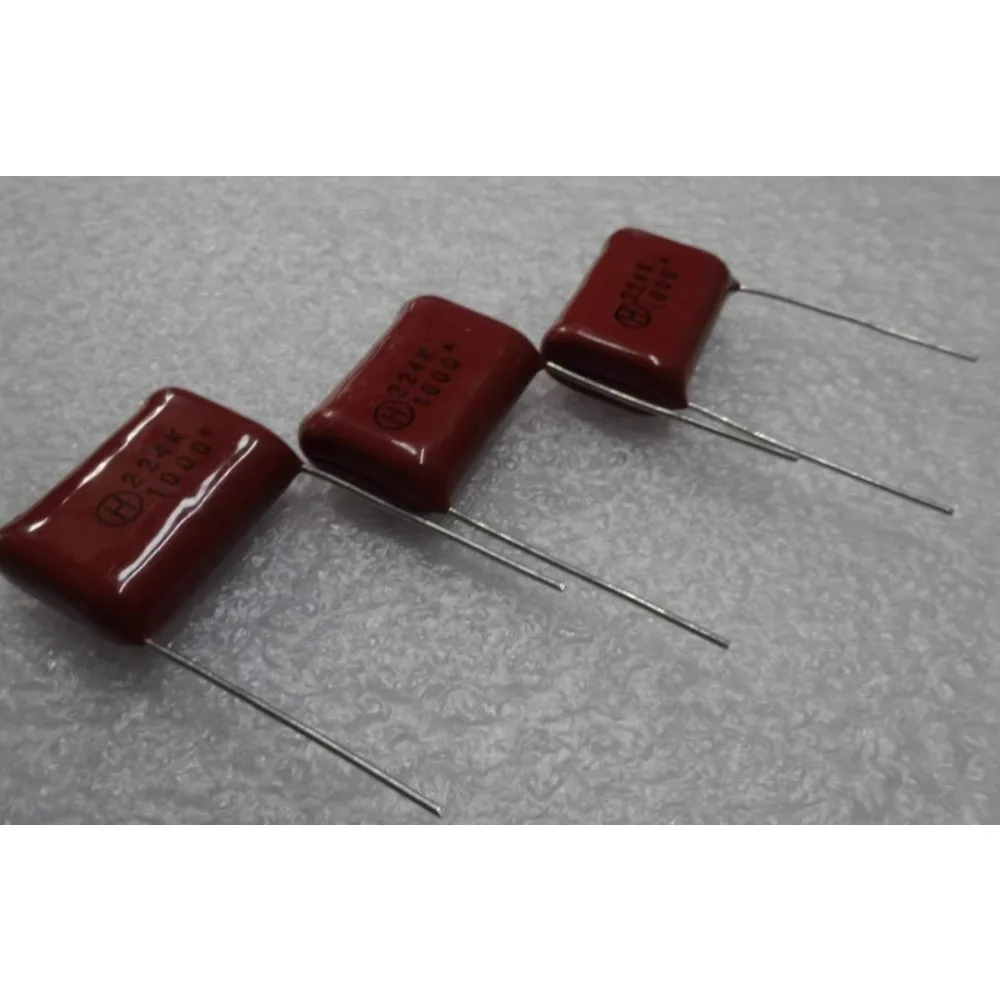 5PCS 0.22uf/1000v 220nf 224 new 26mm film capacitor
5PCS 0.22uf/1000v 220nf 224 new 26mm film capacitor