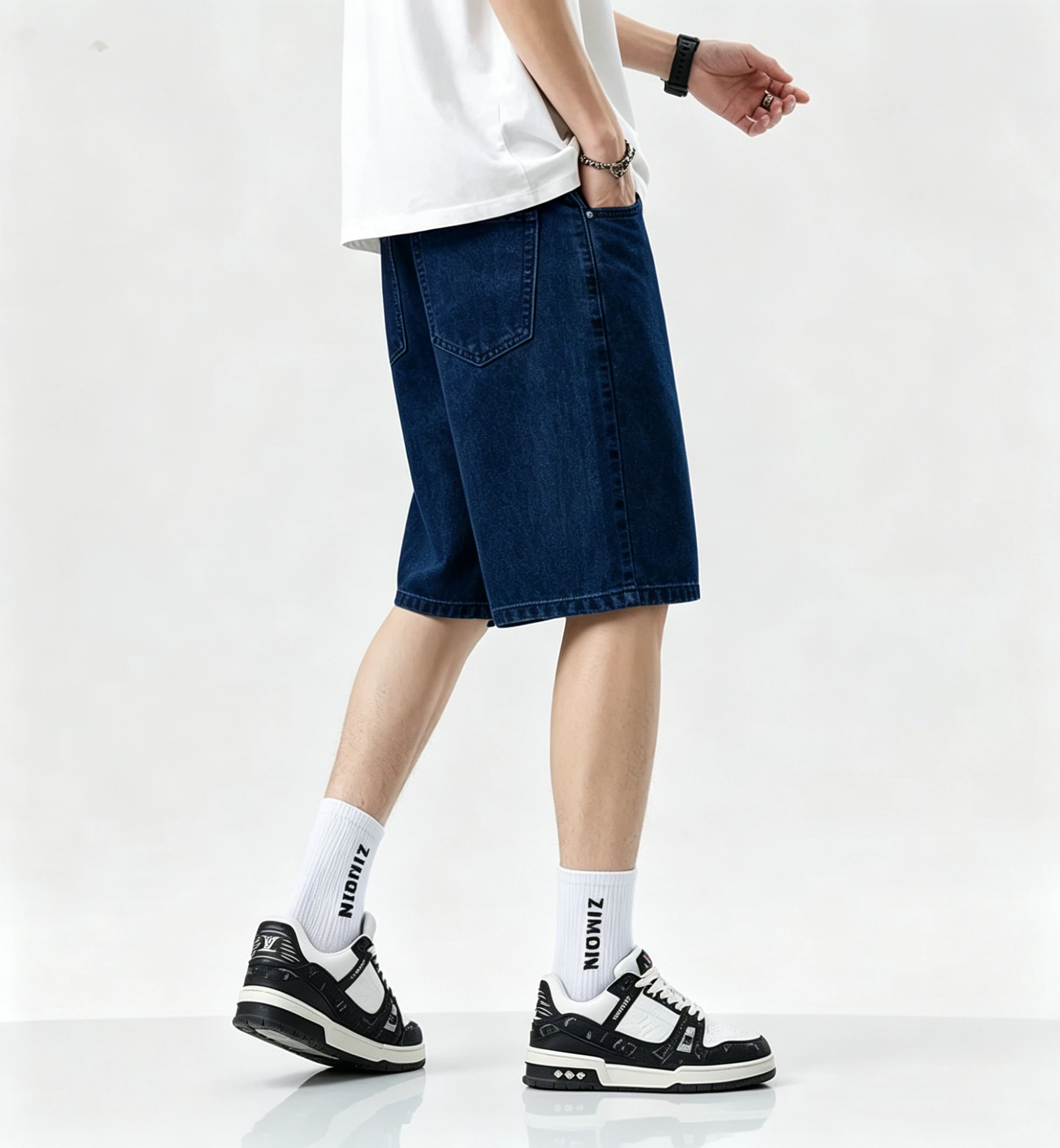 2026 New Summer Shorts Jeans Men Denim Pants Stretch Dark Blue Fashion Design Men's Jeans Slim Straight Male Short Jeans Hombre
2026 New Summer Shorts Jeans Men Denim Pants Stretch Dark Blue Fashion Design Men's Jeans Slim Straight Male Short Jeans Hombre